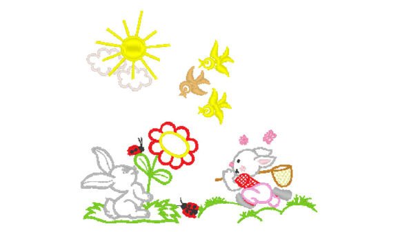 Animals in Nature Embroidery Review
