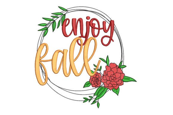 Autumn Wreath Embroidery Design Review