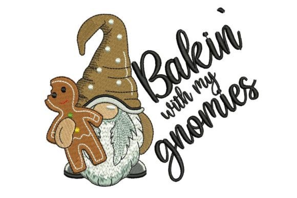 Bakin with My Gnomies Embroidery Review