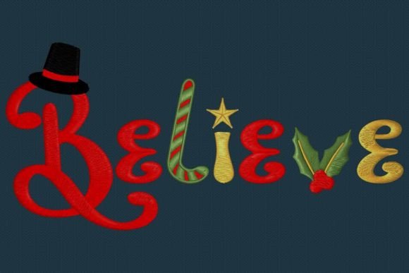 Christmas Believe Embroidery Design Review