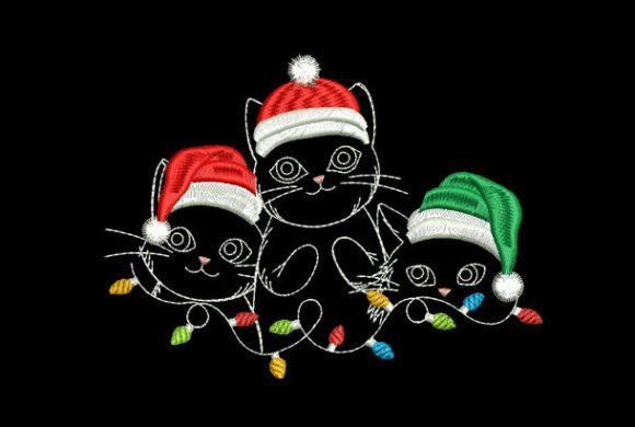 Crazy Christmas Cats Embroidery Review