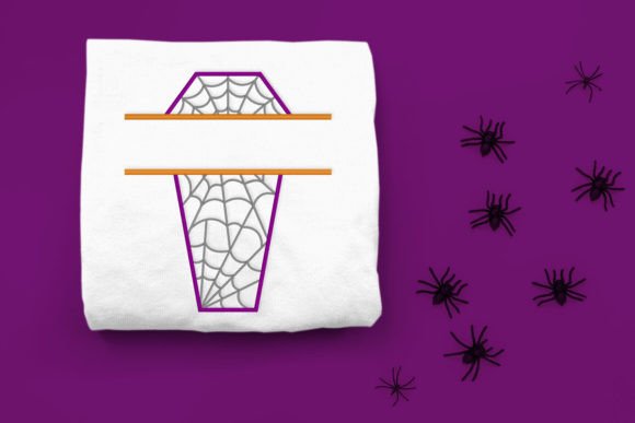 Halloween Cobweb Coffin Split Review