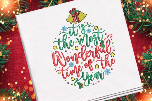 It's the Most Wonderful Time of the Year Embroidery Review