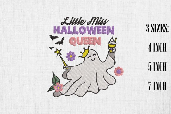 Little Miss Halloween Queen Embroidery Review