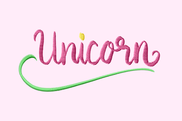 Long Swash Unicorn Embroidery Review