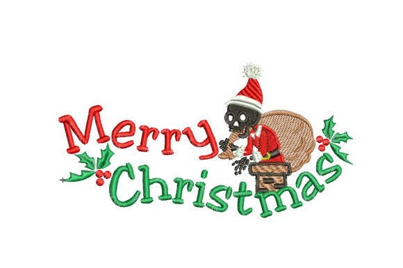 Merry Christmas Funny Santa Claus Embroidery Review