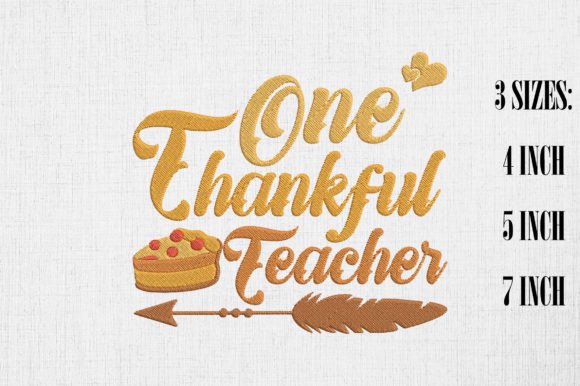 One Thankful Teacher Embroidery Review