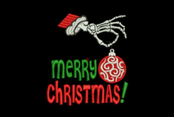 Santa Claus Skeleton Embroidery Design Review