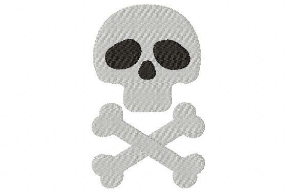 Skull and Cross Bones Embroidery Review